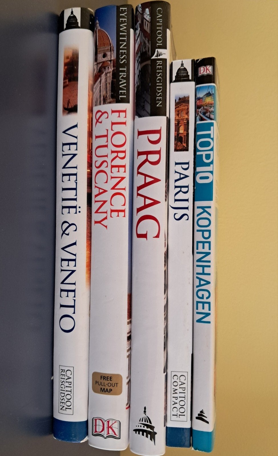 Reisgidsen: Venetië, Florence, Praag, Parijs, Kopenhagen, Gelezen, Capitool, Europa, Ophalen of Verzenden