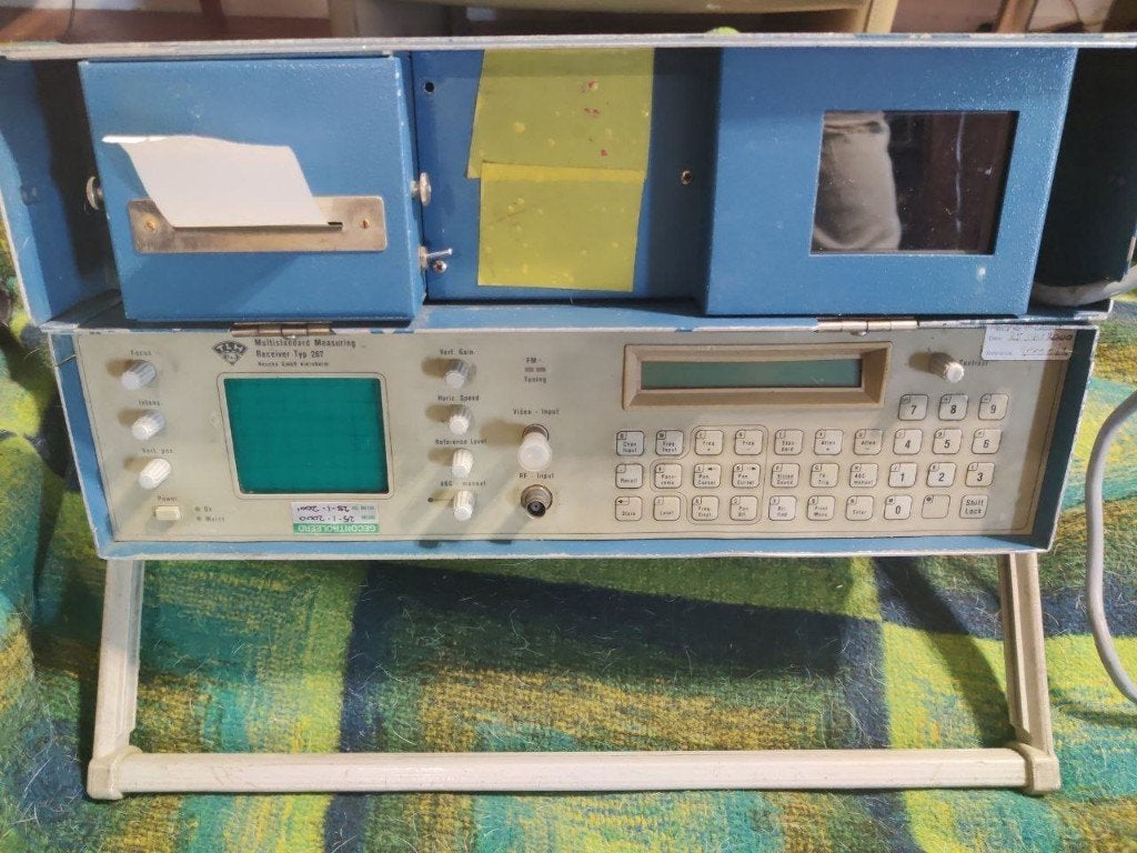 Multistandard measuring - Kabelnet meetinstrument type 267, Doe-het-zelf en Verbouw, Meetapparatuur, Ophalen of Verzenden, Zo goed als nieuw