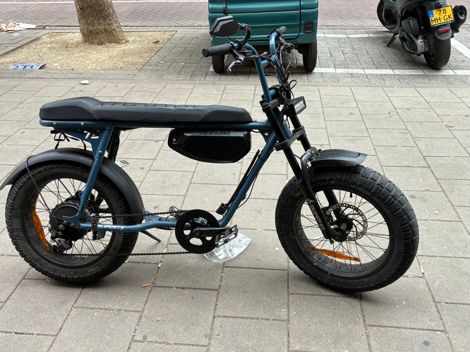 Super 73 s2 hudson blue met 1000 pro accu +orginele sleutel, Ophalen of Verzenden, Zo goed als nieuw, Overige modellen