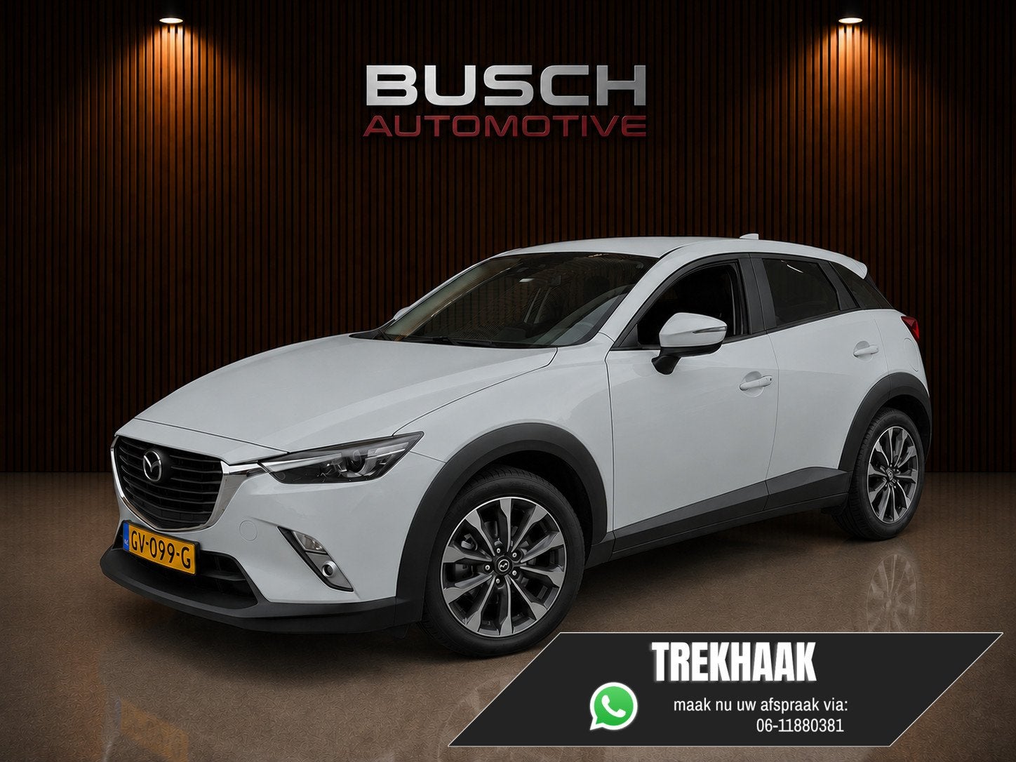 Mazda CX-3 2.0 SkyActiv-G 120 TS+ AUTOMAAT | STOELVERWARMING, Auto's, 1998 cc, Stof, Euro 6, 4 cilinders