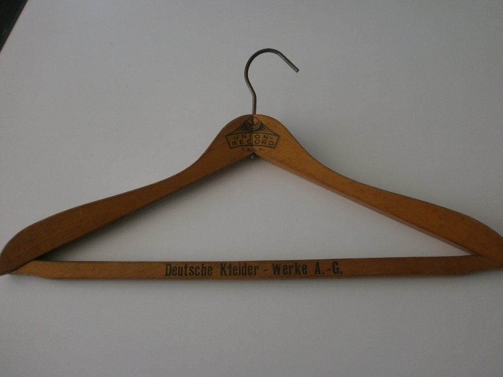 Union Record kledinghanger, Kleding | Dames, Kledinghangers, Ophalen of Verzenden, Gebruikt, Hout