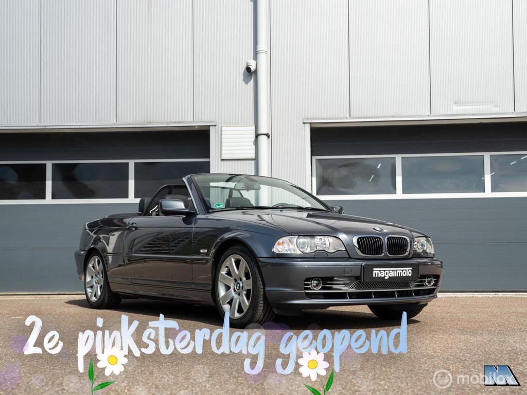 BMW 3-serie E46 Cabrio 330Ci l Handbak l 1e eigenaar l A1, Auto's, BMW, Achterwielaandrijving, Gebruikt, Zwart, Cabriolet