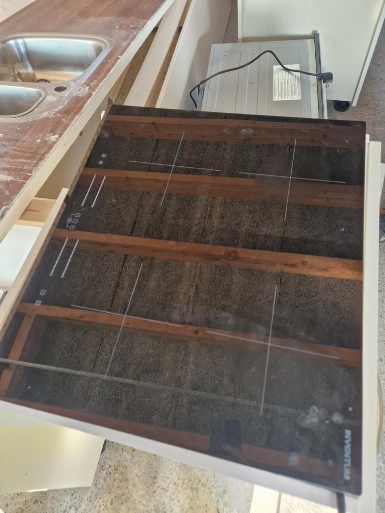 Kookplaat inventum, Ophalen, 50 tot 150 cm, 10 m² of meer, 10 tot 30 cm