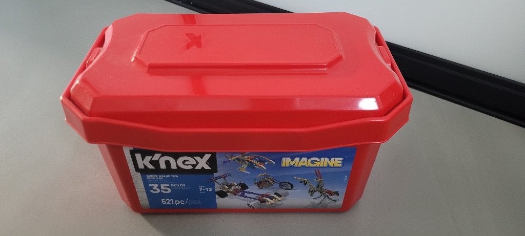 Knex box met onderdelen, Ophalen of Verzenden, Zo goed als nieuw, K'nex
