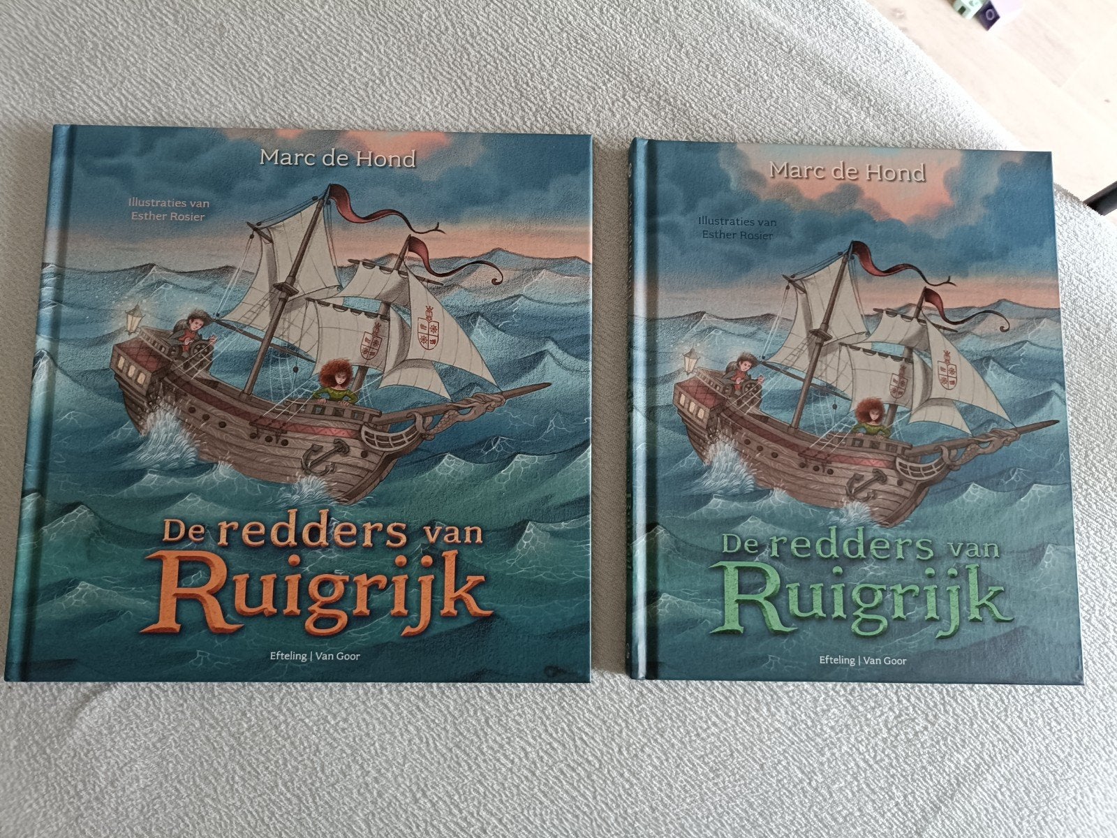 Efteling boeken de redders van ruigrijk, Verzamelen, Ophalen of Verzenden, Zo goed als nieuw, Overige typen