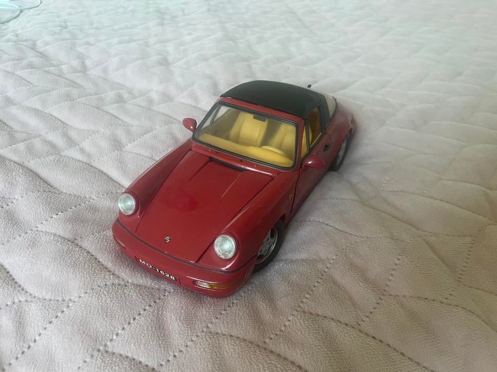 Porsche Carrera 2, 1:18 model, Ophalen of Verzenden, Zo goed als nieuw, Auto, Anson