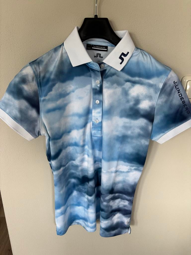 J.Lindeberg golfpolo dames M, Ophalen of Verzenden, Zo goed als nieuw, Overige typen