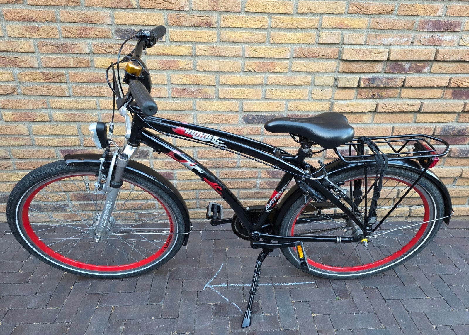 Fiets jongen Batavus Runner 26 inch, Terugtraprem, Gebruikt, Versnellingen, Batavus