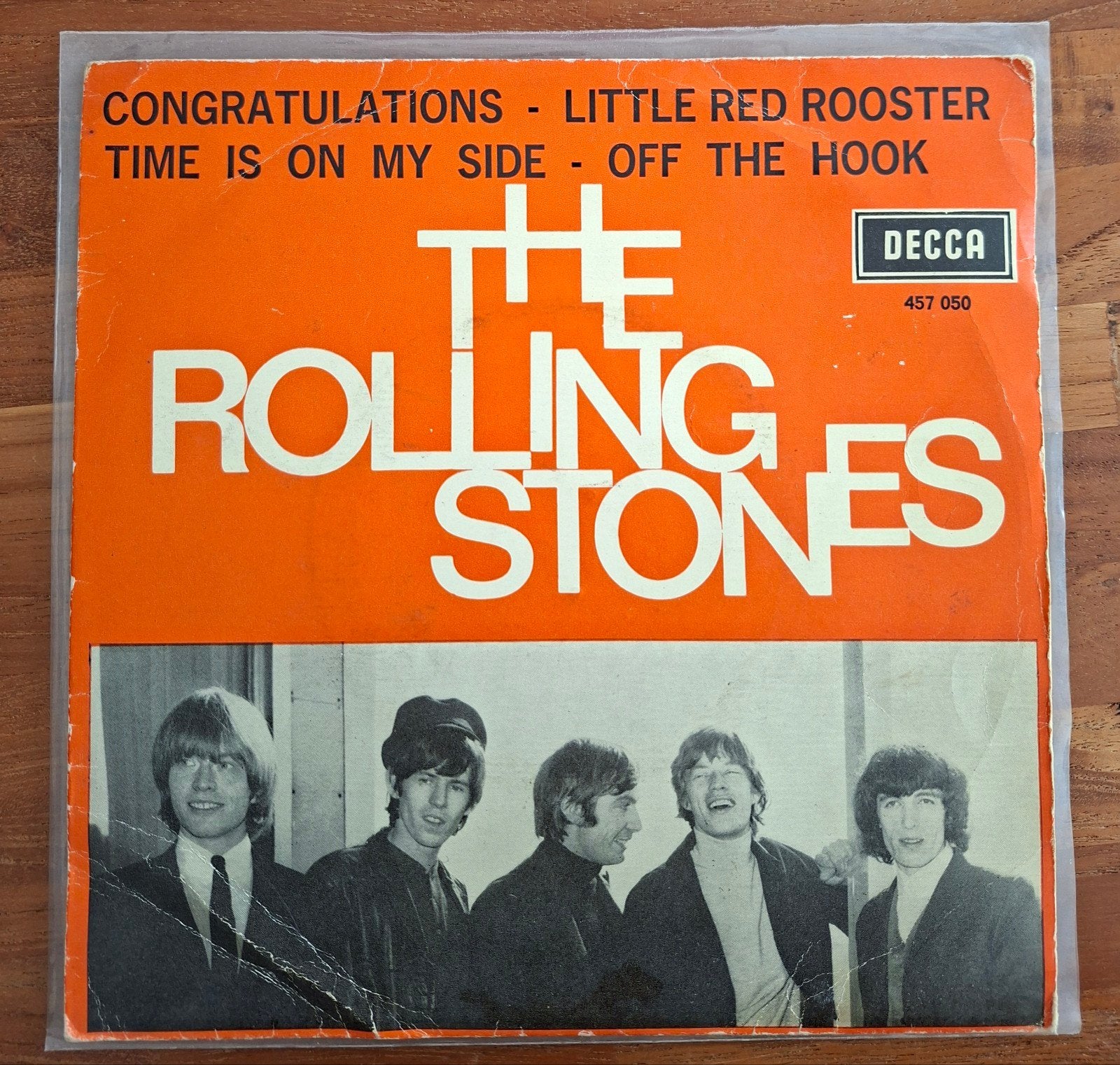 Rolling Stones  - EP  -4 nummers  - Little red rooster - TOP, Gebruikt, 7 inch, Ophalen of Verzenden, EP