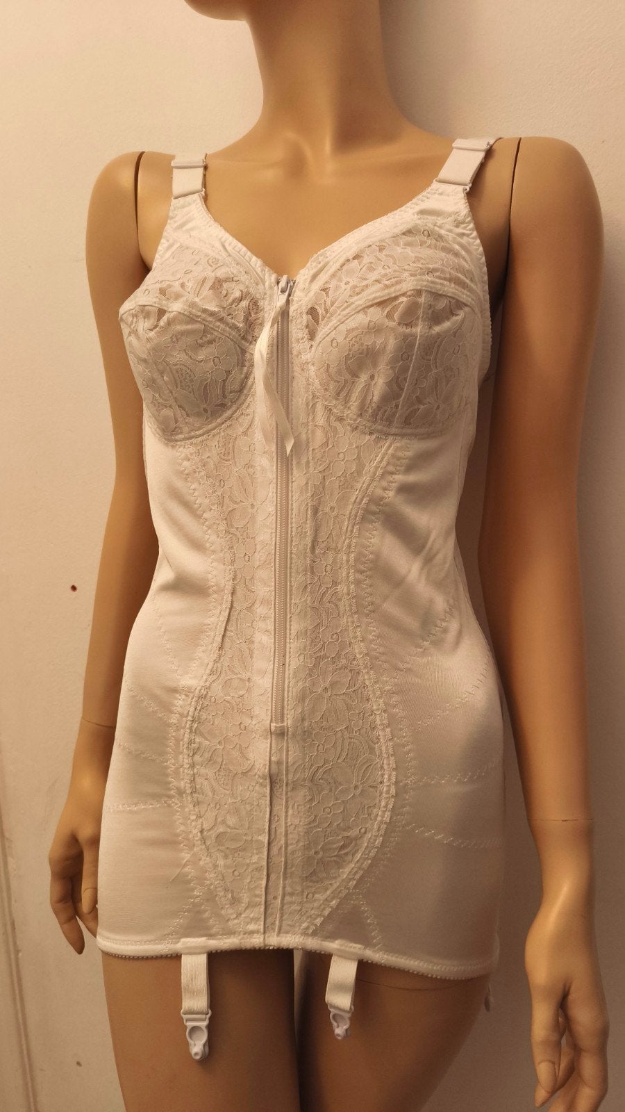 Authentiek Vintage Corselet / Shapewear met Jarretelles (Jar, Kleding | Dames, Ondergoed en Lingerie, Onbekend, Ophalen of Verzenden