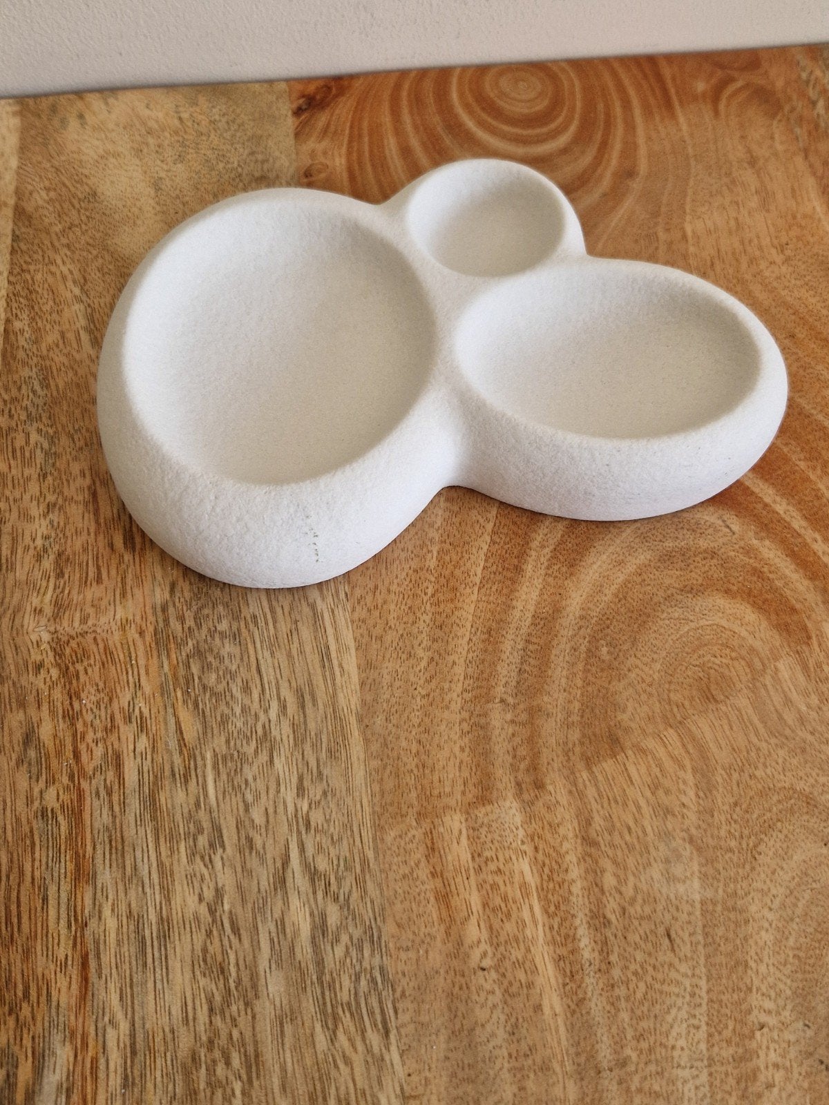 H&M Home schaal van gerecycled keramiek, Porselein of Keramiek, Schaal, Ophalen of Verzenden, Zo goed als nieuw