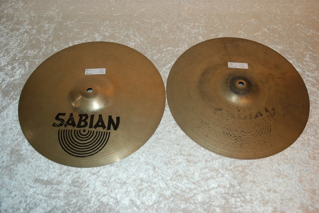 Sabian AA regular hihats 1050/1306gr 14 inch  <26260968>, Sabian, Gebruikt, ., Drums of Percussie