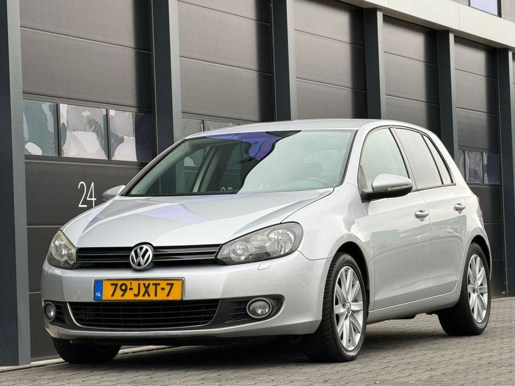 Volkswagen Golf 2.0 TDI Navi (bj 2009), Auto's, Voorwielaandrijving, 4 cilinders, 1239 kg, Multifunctioneel stuurwiel