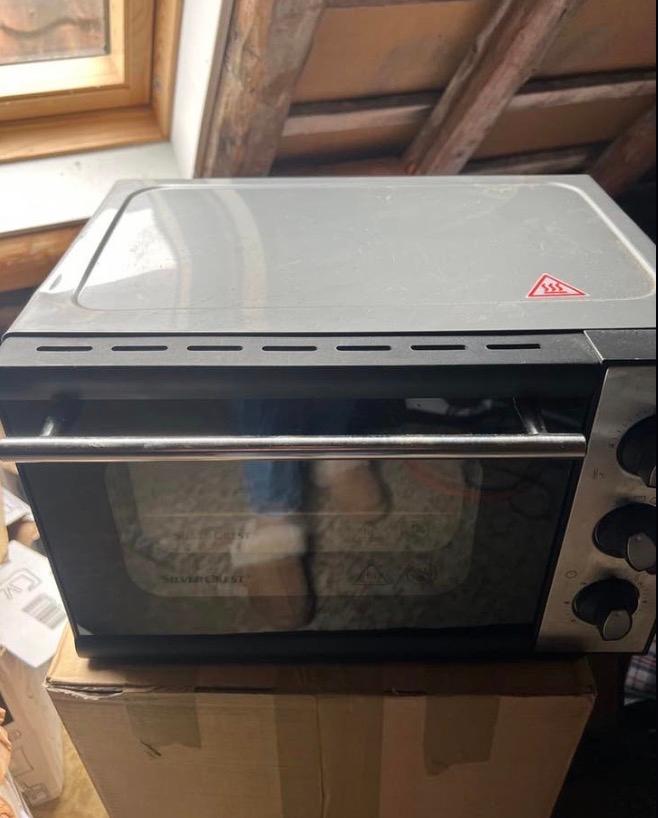 Silvercrest Mini-oven met Grill - Compact en Veelzijdig, Ophalen, Minder dan 45 cm, Gebruikt, Silvercrest
