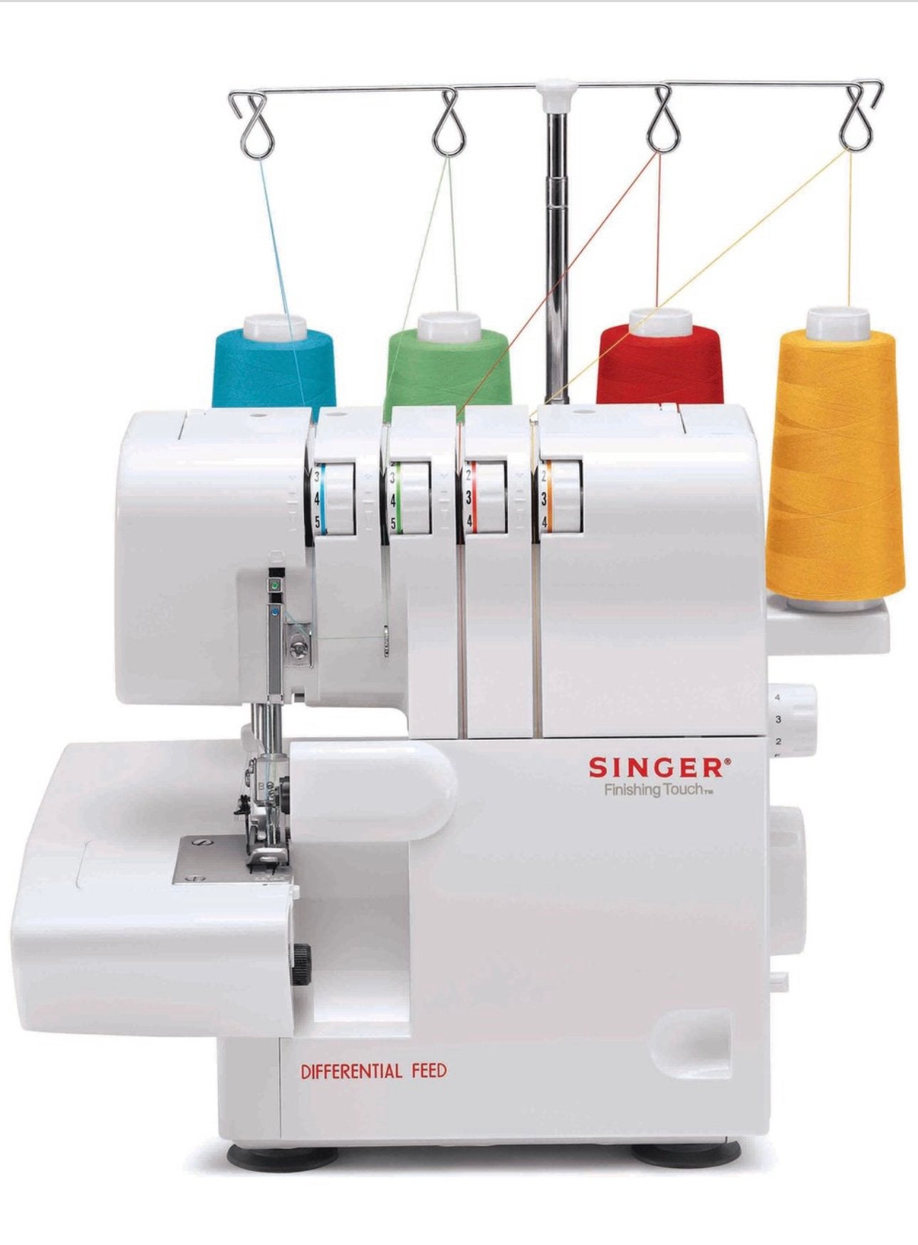 Singer Differential feed 14SH654 lockmachine, Ophalen, Zo goed als nieuw, Lockmachine, Singer