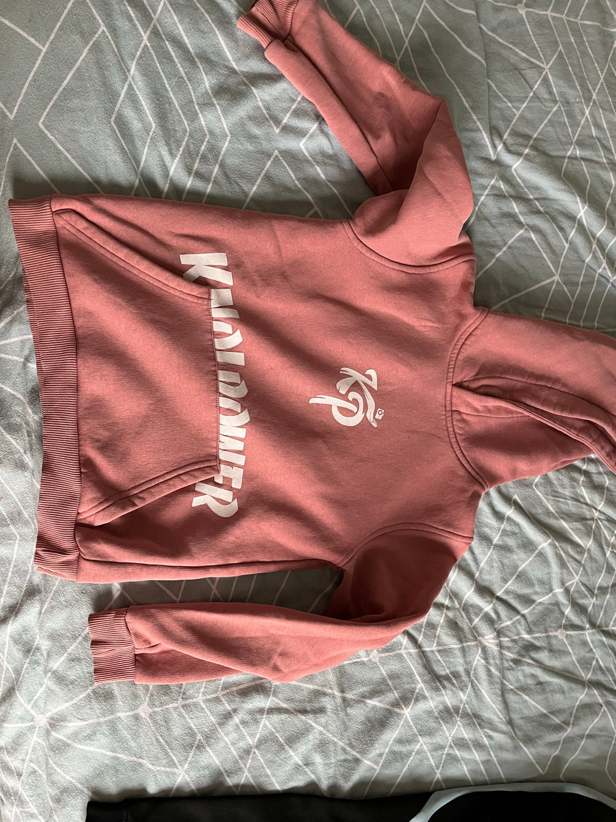 Roze hoodie met 'knolpower' opdruk, Enzo knol, Ophalen, Gedragen, Maat 38/40 (M), Roze