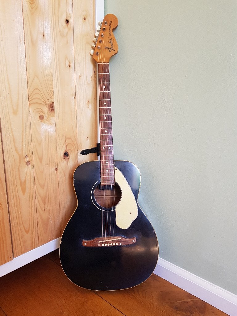Fender Newporter 1968, Ophalen of Verzenden, Gebruikt, Western- of Steelstringgitaar, Met (piezo-)element