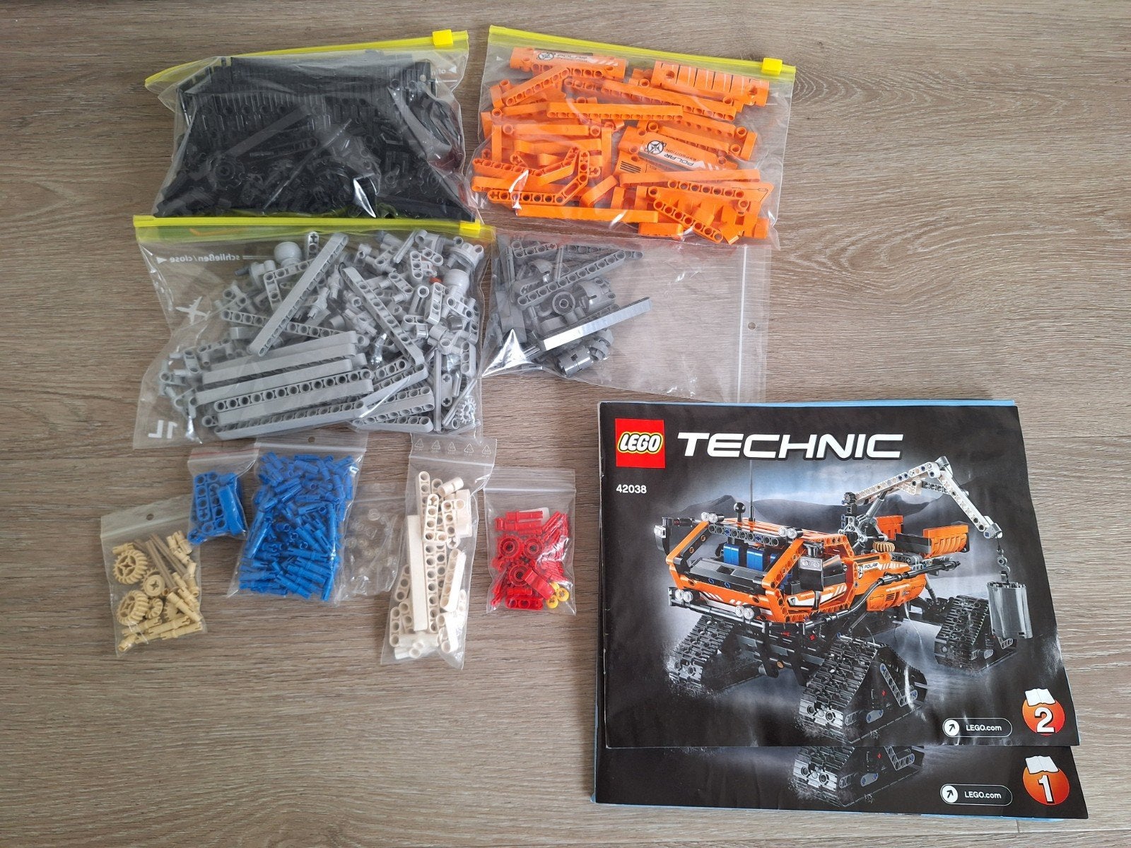 LEGO Technic 42038 - Arctic Truck, Ophalen of Verzenden, Gebruikt, Lego
