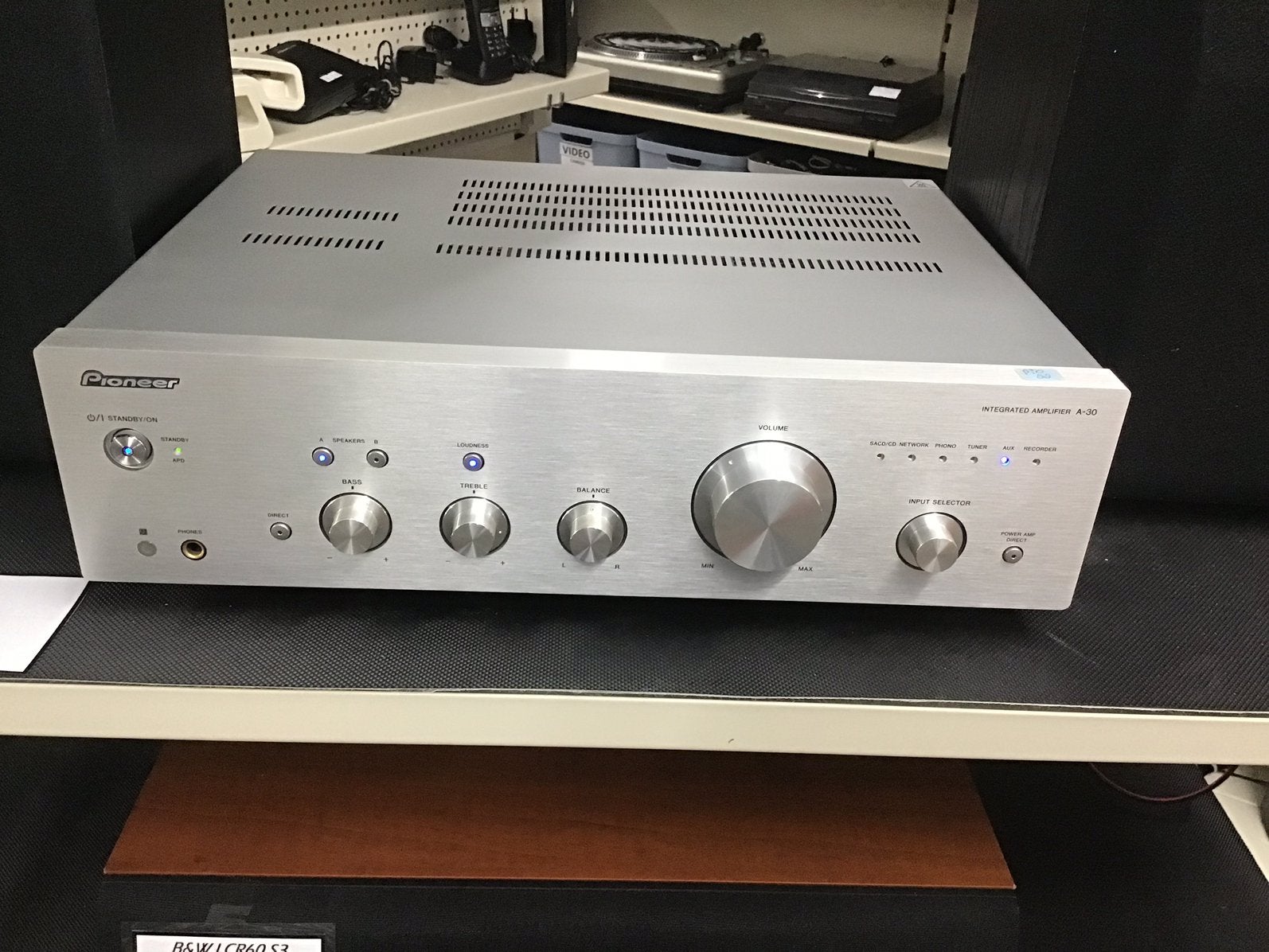 Pioneer A-30(S). Hifi versterker 2x70 watt., Audio, Tv en Foto, Verzenden, Gebruikt, 60 tot 120 watt, Pioneer