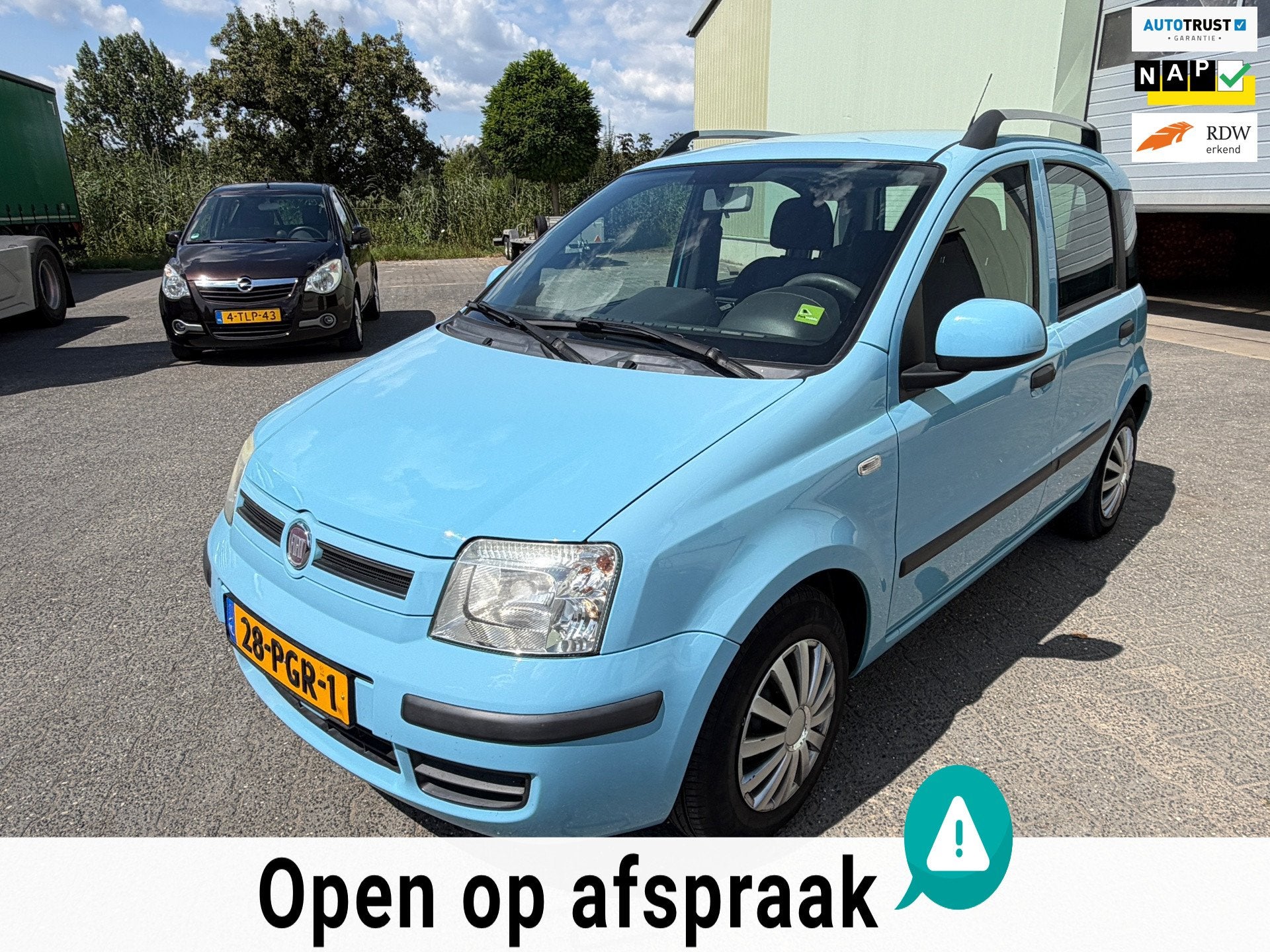 Fiat Panda 1.2 Edizione Airco Elek ramen Centrale deurvergre, Euro 5, Gebruikt, 1242 cc, Origineel Nederlands