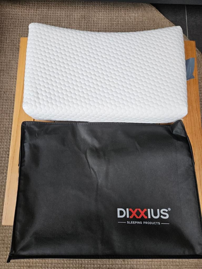 Dixxius The Steady One Hoofdkussen - 40x60x12cm, Huis en Inrichting, Slaapkamer | Beddengoed, Eenpersoons, Wit, Nieuw, Ophalen of Verzenden