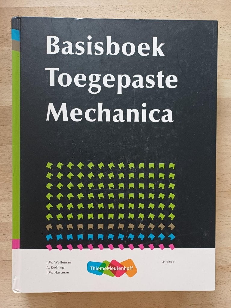 studieboek HBO bouwkunde Toegepaste Mechanica, Boeken, Studieboeken en Cursussen, Beta, Nieuw, ThiemeMeulenhoff, HBO