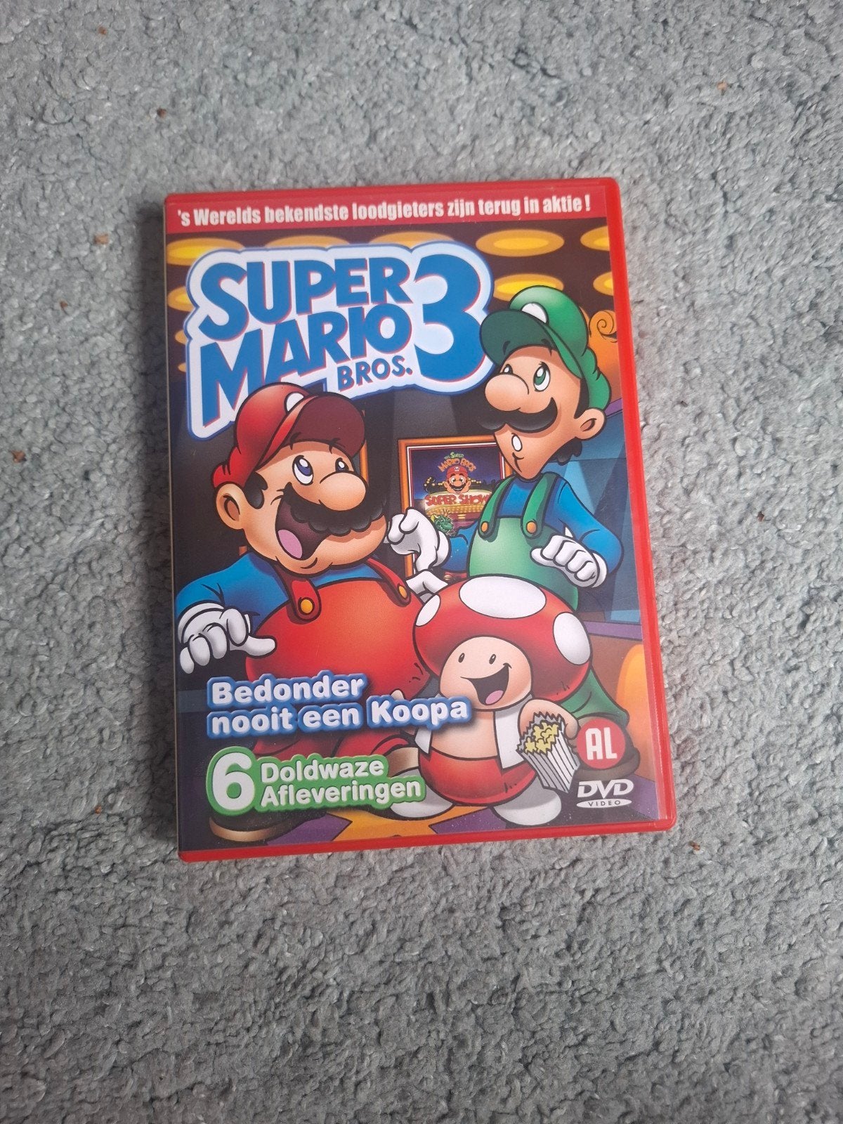 Super Mario Bros. 3 - Bedonder nooit een Koopa DVD, Ophalen, Animatie, Alle leeftijden, Tv-serie