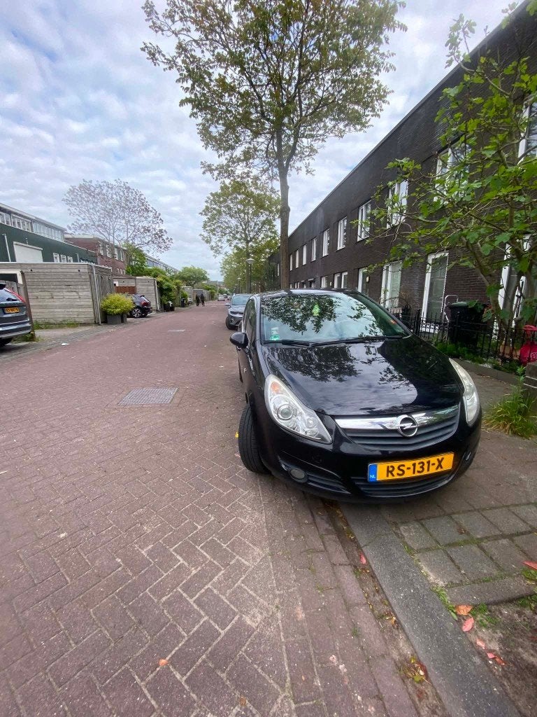 Opel Corsa 1.0 12V 5D 2009 Zwart, Auto's, Opel, Particulier, Corsa, Benzine, B, Hatchback, Handgeschakeld, Geïmporteerd, Zwart