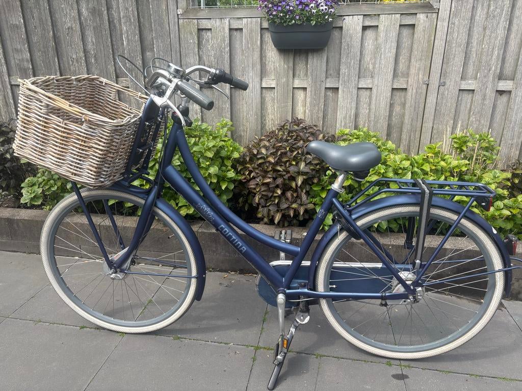 Cortina U4 Family damesfiets Blauw 50cm 7 Versnellingen, Fietsen en Brommers, Fietsen | Dames | Damesfietsen, Gebruikt, Versnellingen