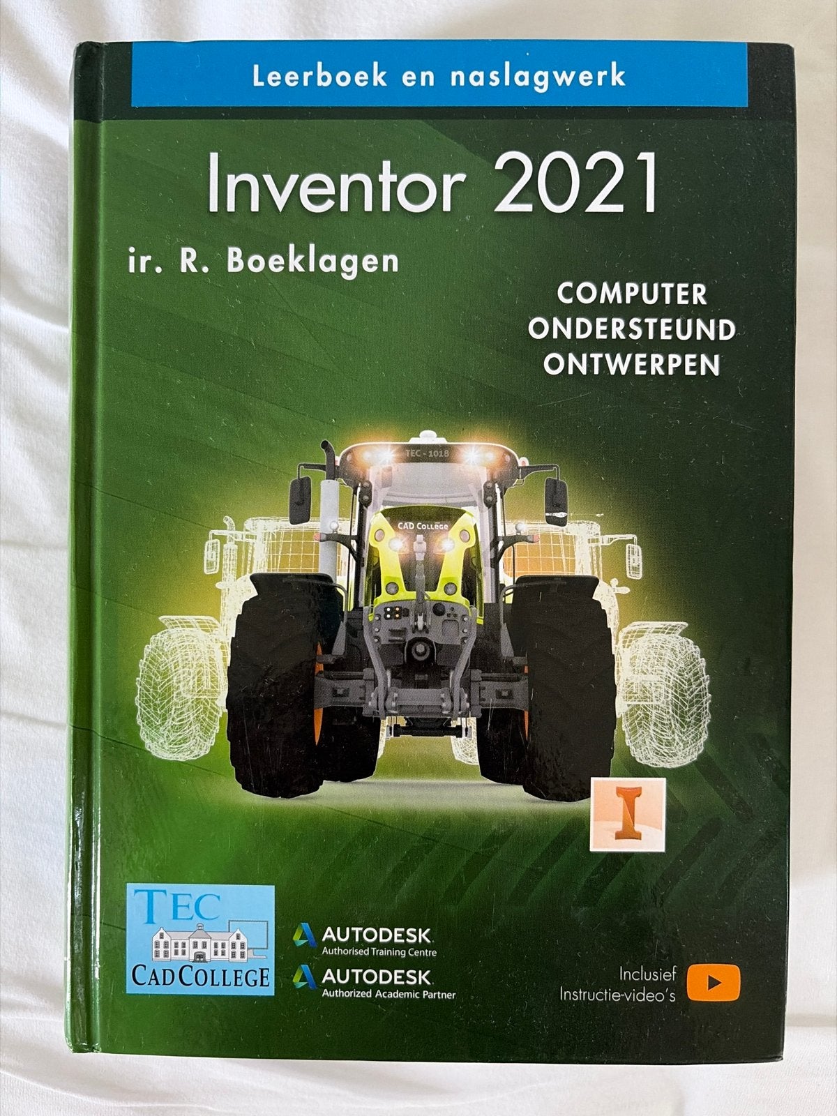 Inventor 2021 Leerboek en naslagwerk - ir. R. Boeklagen, Ophalen of Verzenden, Beta, Zo goed als nieuw, LBO