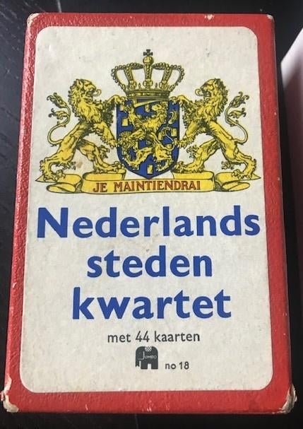 Nederlands steden kwartet, Ophalen of Verzenden, Zo goed als nieuw, Kwartet(ten)