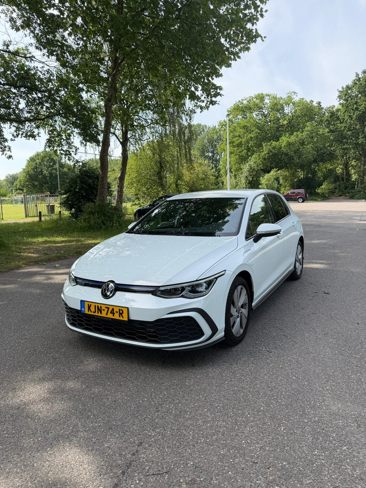 Volkswagen Golf 8 GTE 1.4 DSG 245PK | Dealer Onderhouden, 4 cilinders, Wit, 1524 kg, Dealer onderhouden