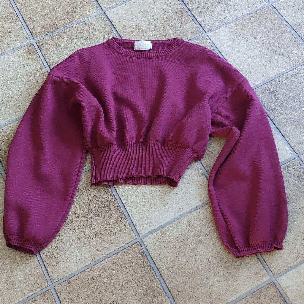 Lvcilia trui valt kort als nieuw. Maat S / M ongeveer., Maat 38/40 (M), Lvcillia, Overige kleuren, Ophalen of Verzenden