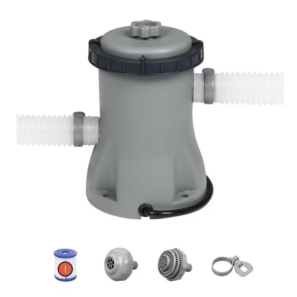 BESTWAY Bestway - Filterpomp 58381 - 1.249 liter per uur, Tuin en Terras, Ophalen, Zo goed als nieuw, Filter
