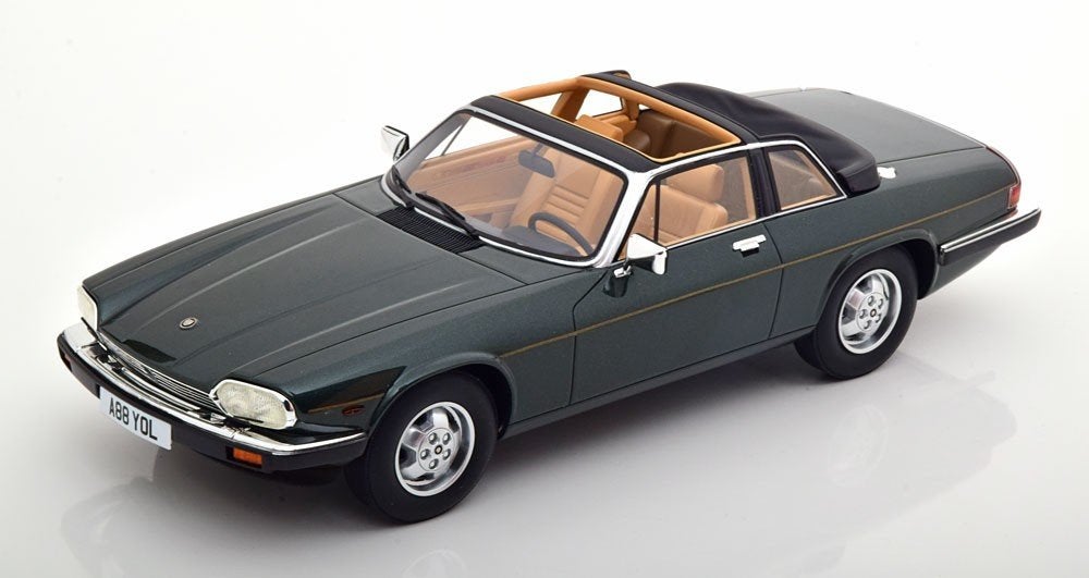 Jaguar XJ-SC (LHD) 1983 Sage Groen Metallic 1-18 Cult Scale, Ophalen of Verzenden, Nieuw, Overige merken