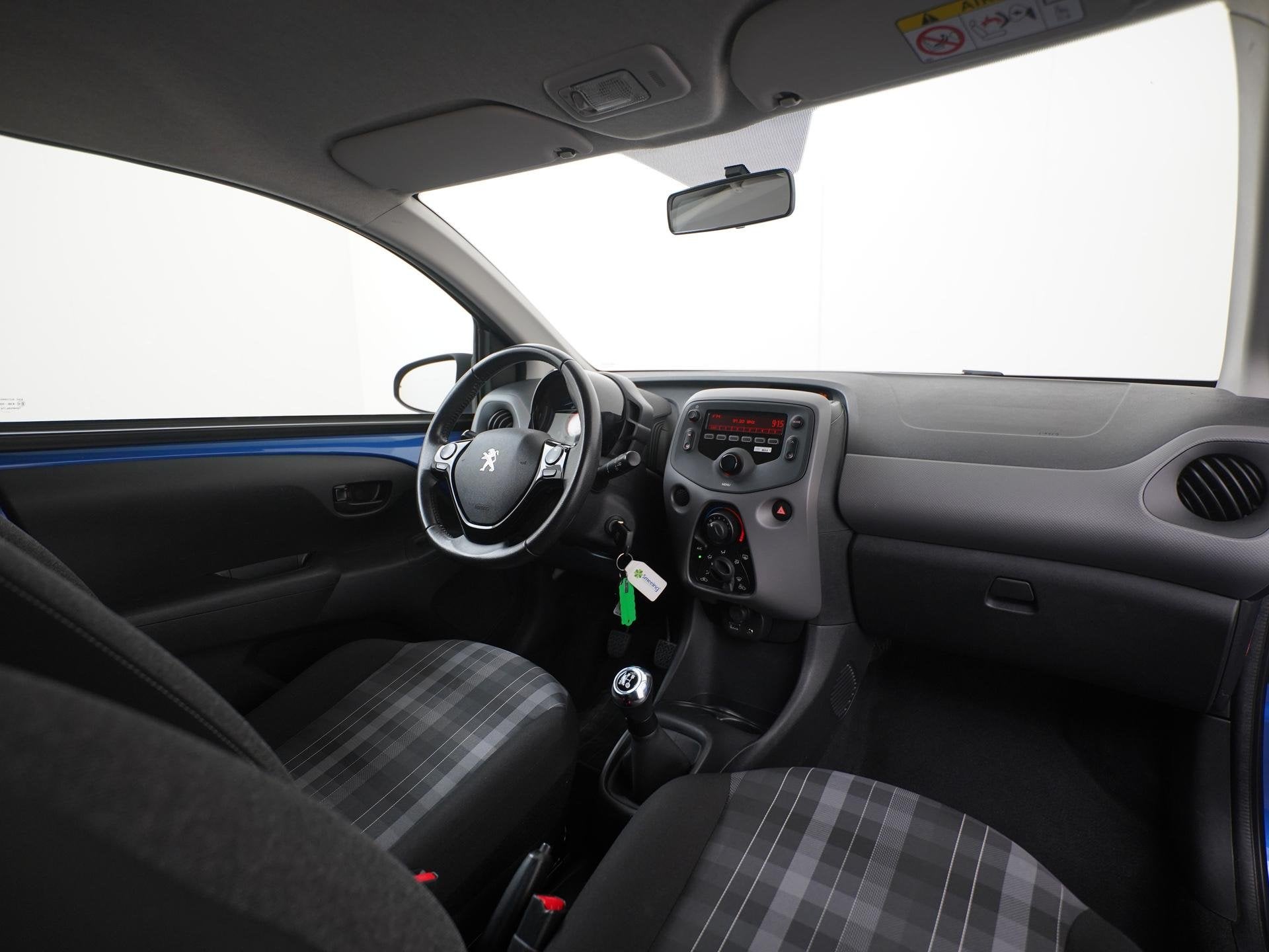 Peugeot 108 1.0 e-VTi Active | Airco | Bluetooth | Zondag Op, Auto's, Voorwielaandrijving, Stof, Gebruikt, Origineel Nederlands