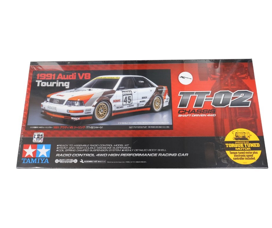 Tamiya 58682 1:10 RC Audi V8 Tourenwagen TT-02
