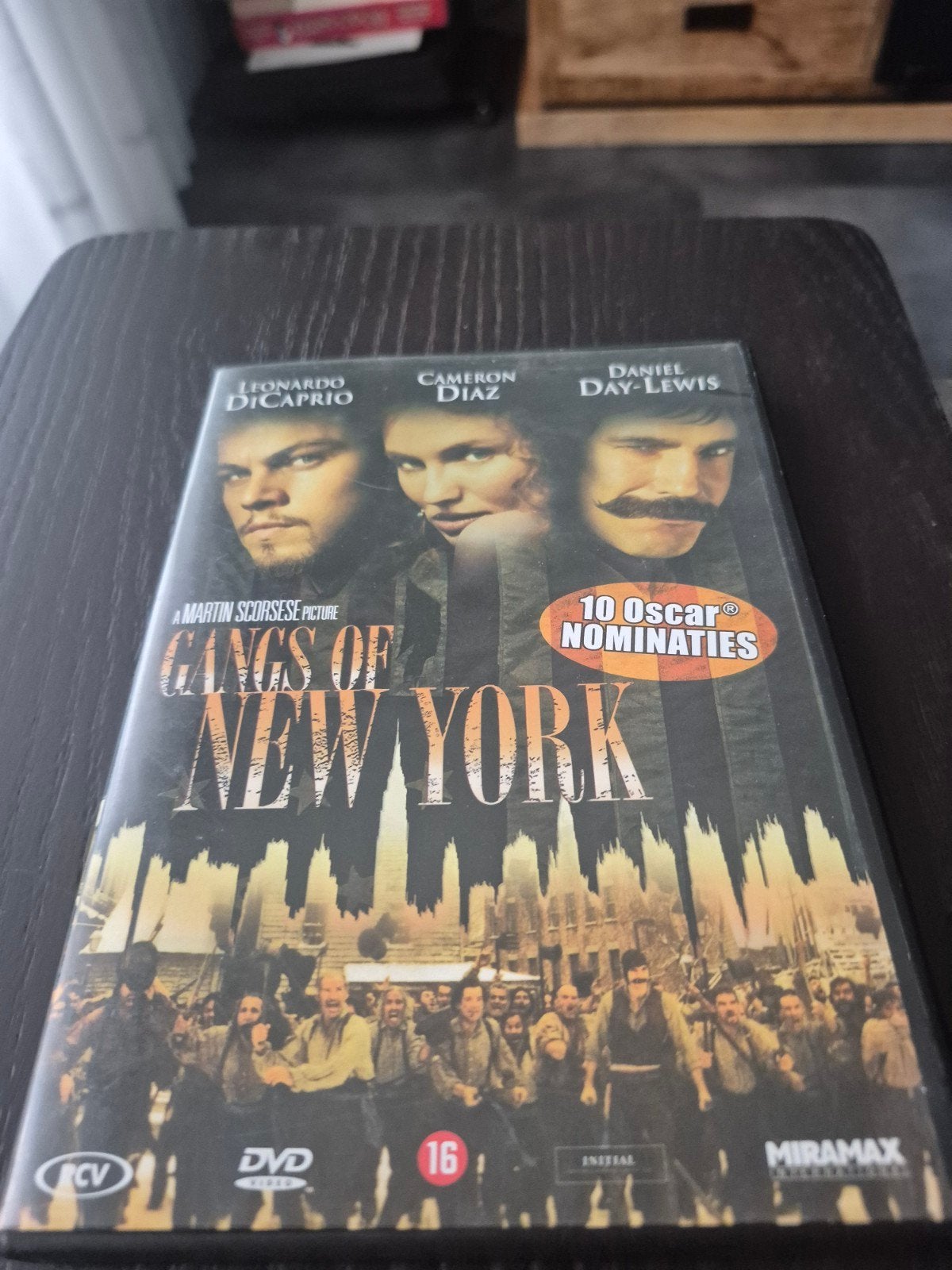 Gangs of New York DVD - Martin Scorsese, 10 Oscar Nominaties, Vanaf 16 jaar, Historisch of Kostuumdrama, Nederlands, Breedbeeld