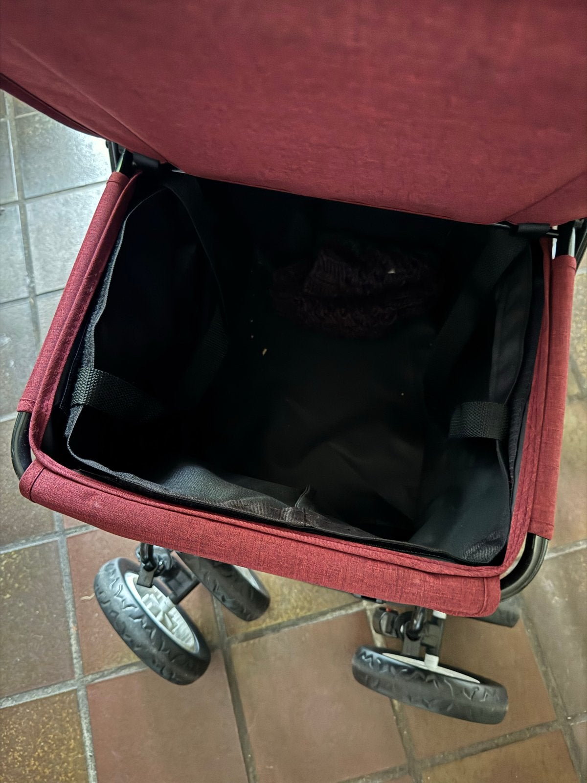 Z.g.a.n. Carlett!! Shopping walker, foldable, with large bag, Ophalen of Verzenden, Zo goed als nieuw