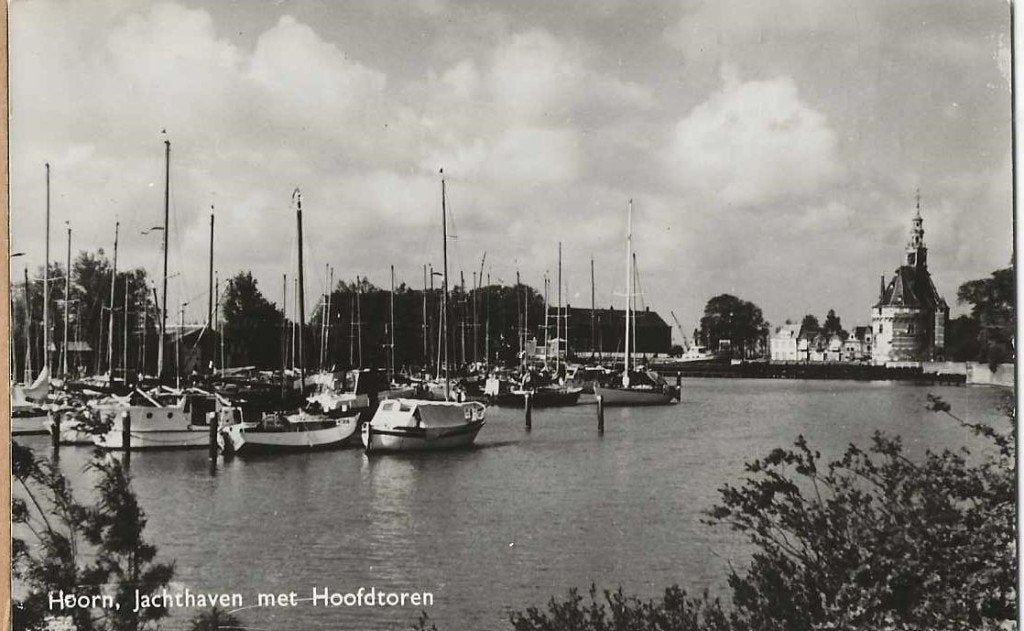 Hoorn-152  Jacht Haven, Verzenden, 1940 tot 1960, Ongelopen, Noord-Holland