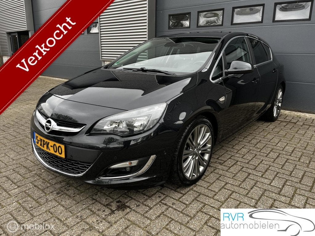 Opel Astra 1.4 Turbo SPORT/LEER/NAVI/CRUISE/CAMERA, Auto's, Opel, Voorwielaandrijving, Euro 5, Gebruikt, 4 cilinders