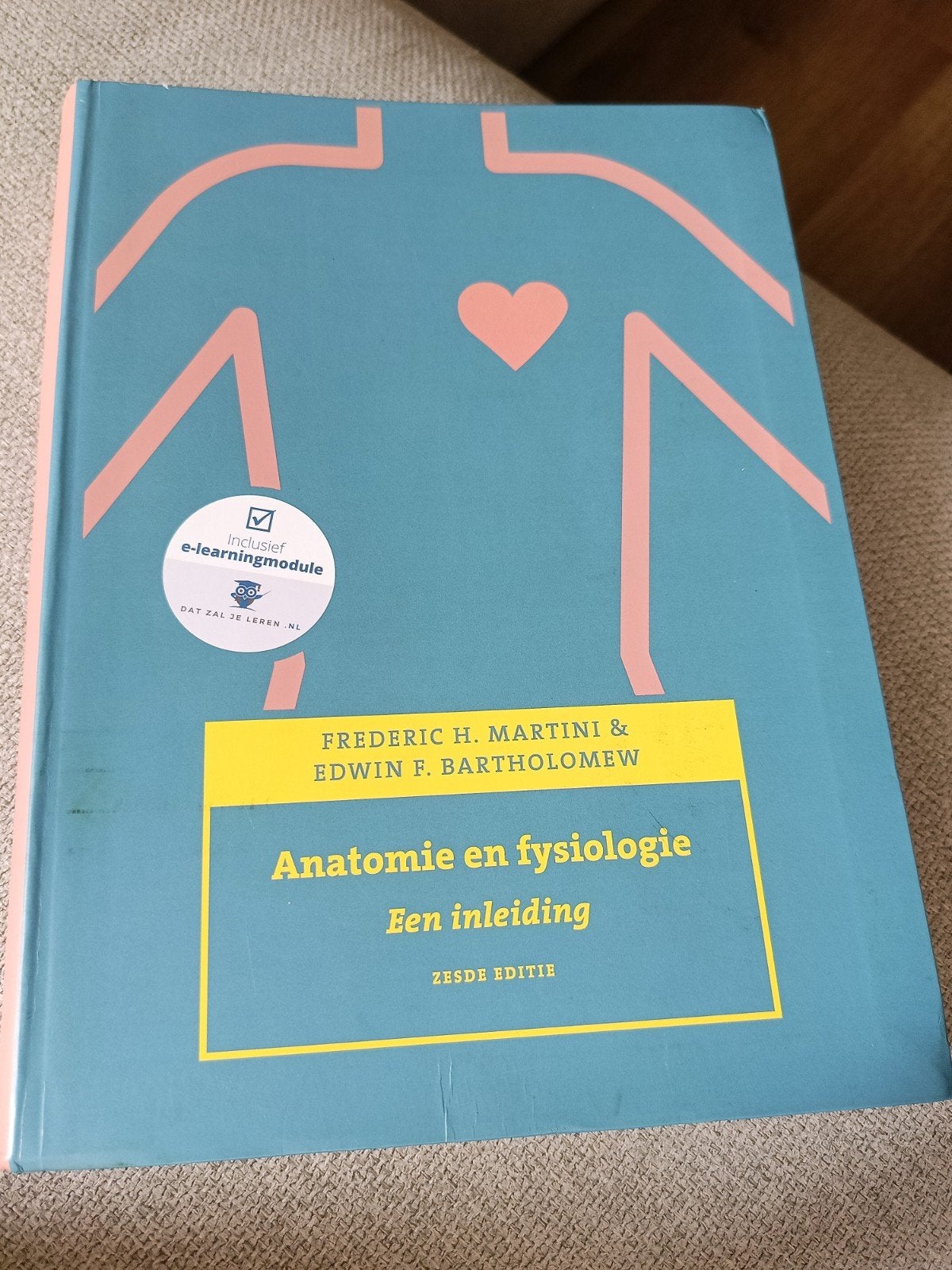 Anatomie en fysiologie: Een inleiding (zesde editie), Boeken, Studieboeken en Cursussen, Gelezen, Frederic H. Martini & Edwin F. Bartholomew