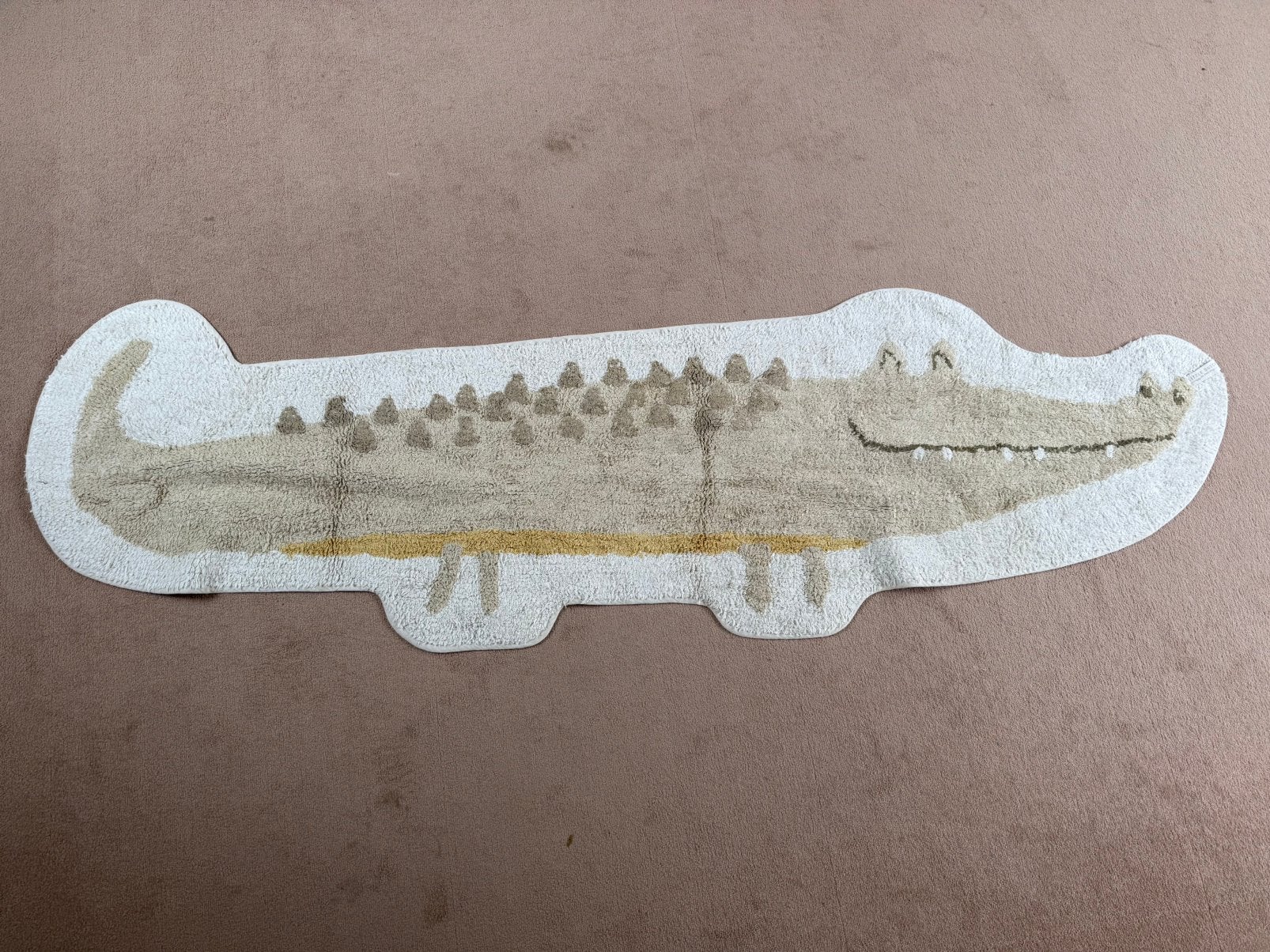 Little Dutch vloerkleed krokodil (nieuwprijs 80,-), Overige typen, Little Dutch, Ophalen of Verzenden, Zo goed als nieuw