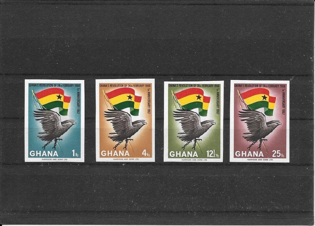 Ghana Februari revolutie, Ophalen of Verzenden, Overige landen, Postfris