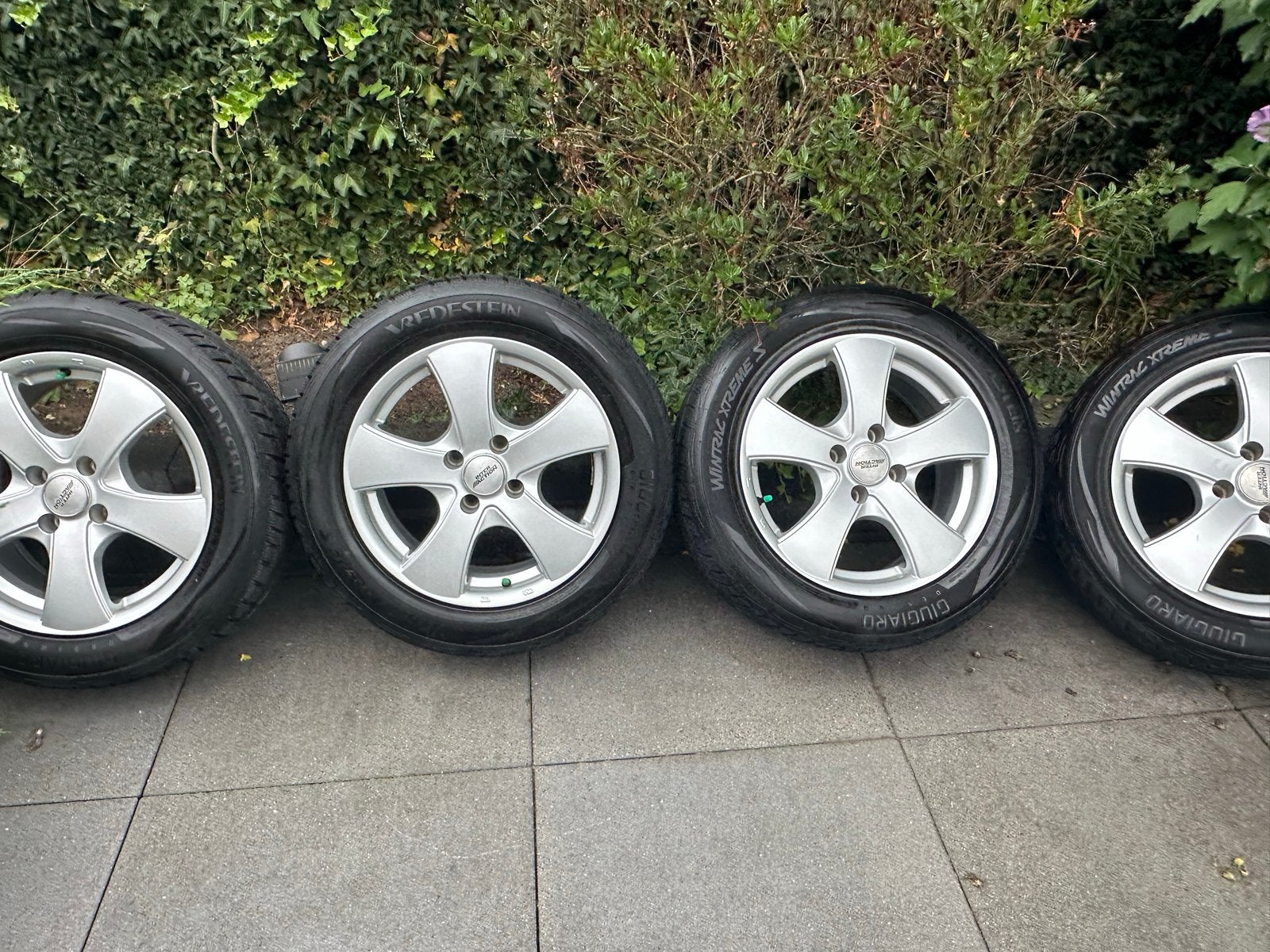 Nette velgenset Inter Action., Auto-onderdelen, Ophalen, 16 inch, Banden en Velgen, Winterbanden