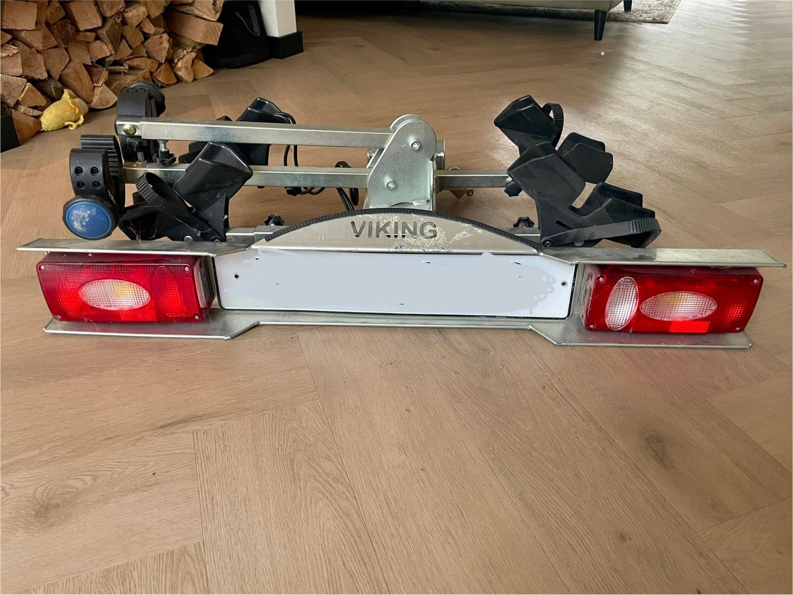 Viking elektrische fietsendrager voor trekhaak, Ophalen, 2 fietsen, Gebruikt, Trekhaakdrager
