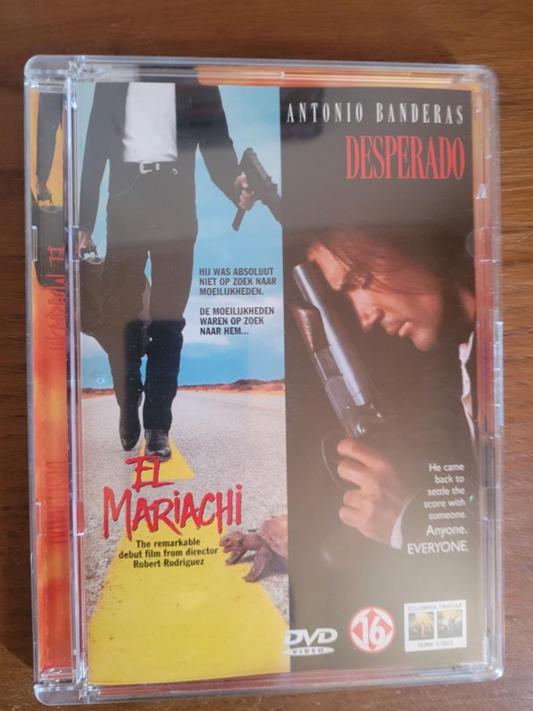 El Mariachi / Desperado DVD - Actiethriller Boxset 1-disc, Vanaf 16 jaar, Ophalen of Verzenden, Gebruikt, Actiethriller