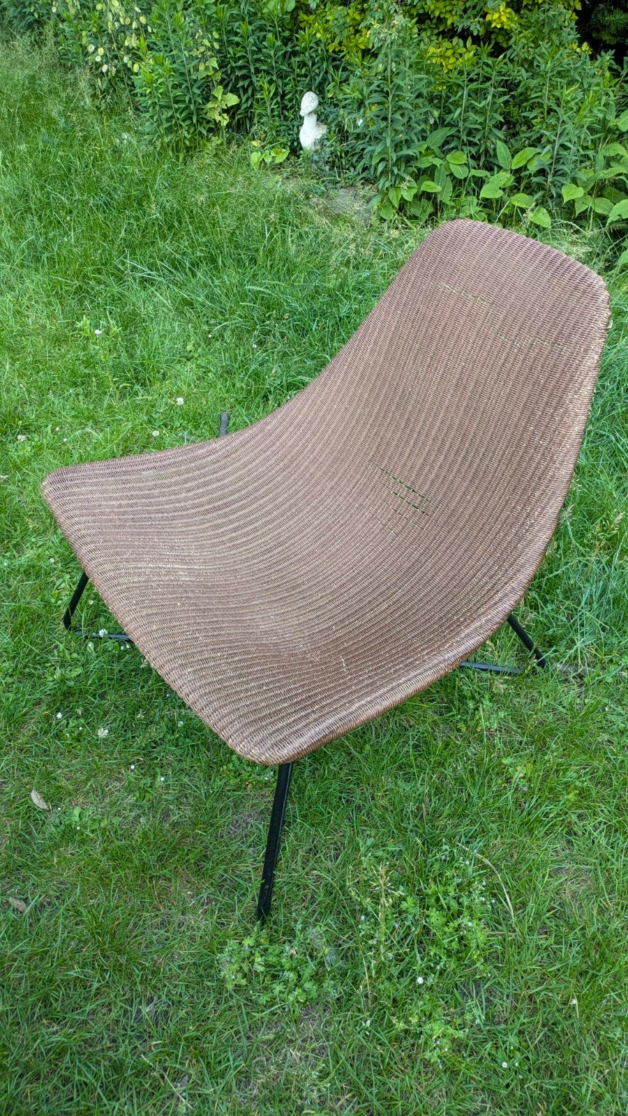 Luie stoel van riet, Ophalen, Gebruikt, 75 tot 100 cm, Minder dan 50 cm