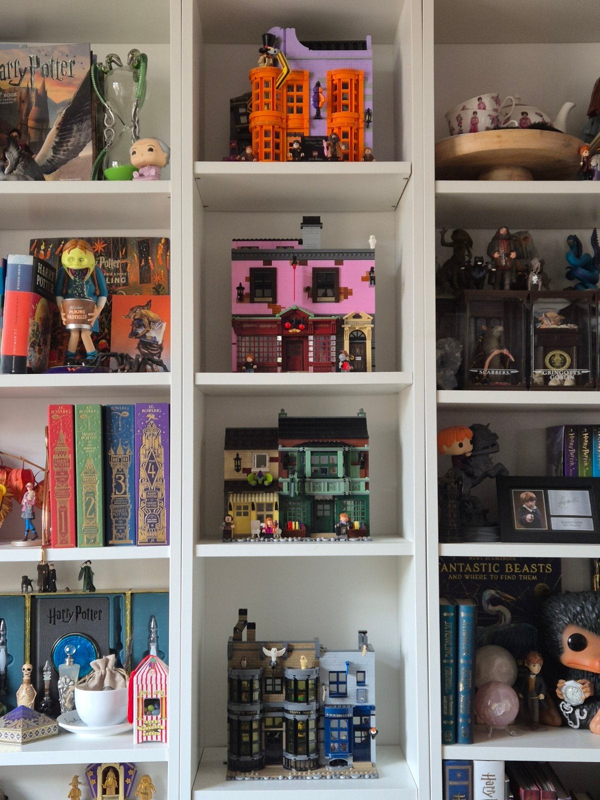 Diagon Alley Harry Potter Lego 75978, Verzamelen, Harry Potter, Ophalen of Verzenden, Zo goed als nieuw, Actiefiguurtje