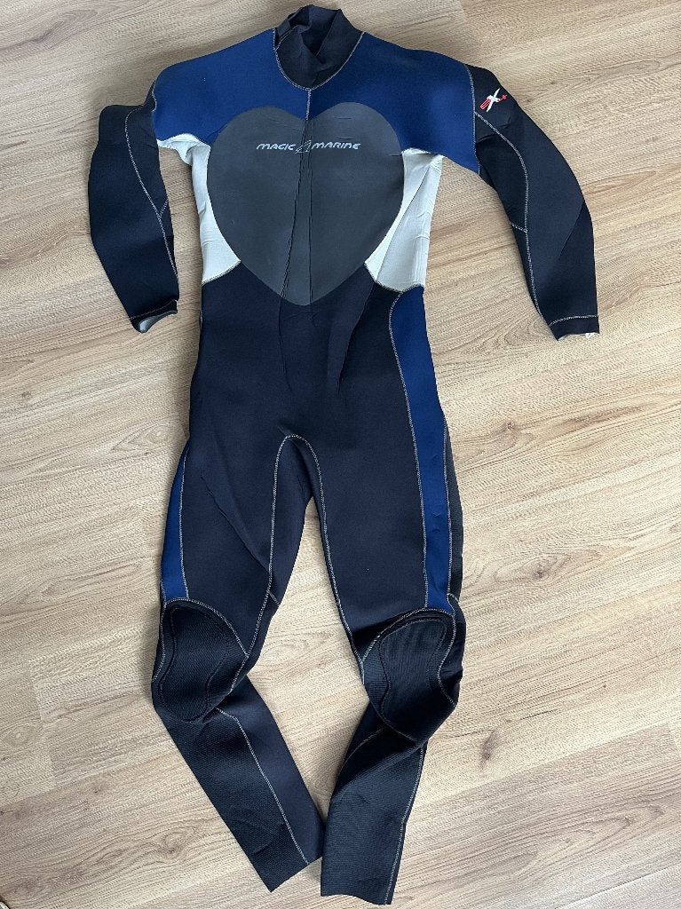 Magic Marine wetsuit heren maat L - fullsuit backzip, Wetsuit, Heer, Magic Marine, Ophalen of Verzenden